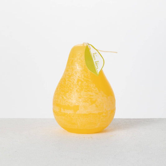 Candle - Pear - Warm Yellow