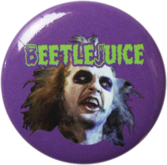 Button - Beetlejuice - Michael Keaton