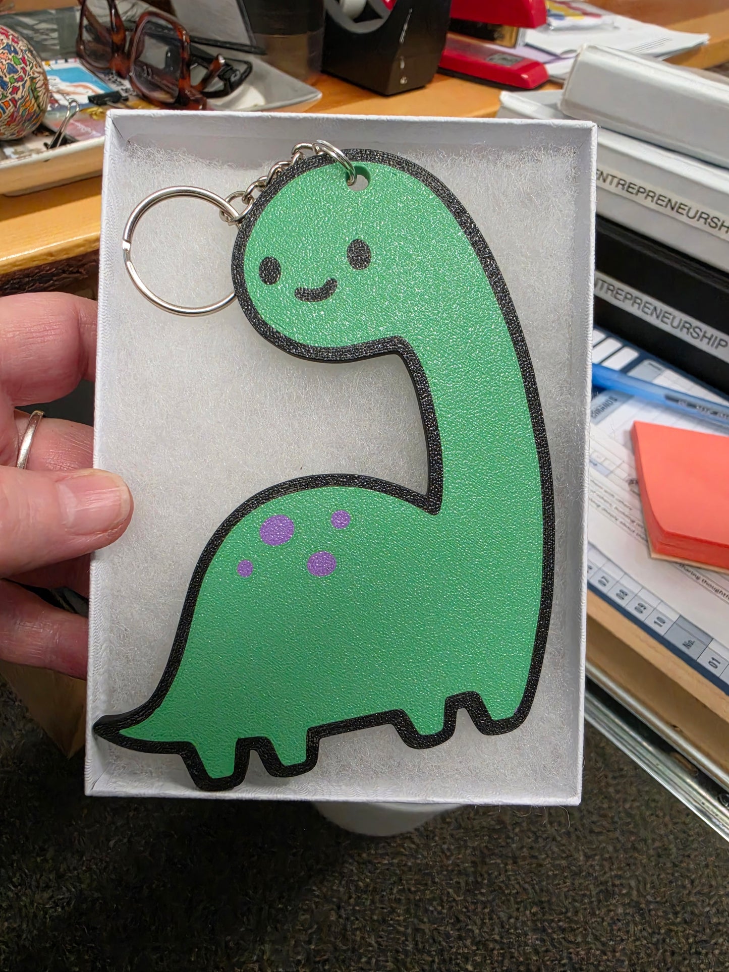 Dinosaur Keychain 3D Print