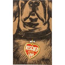 Pet Collar Charm - Rescued Lo