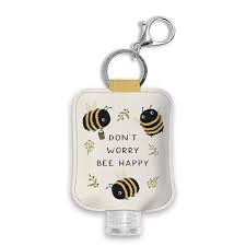 Keychain - Sani Holder - Don't Worry Bee Happy