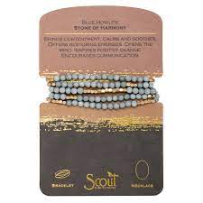 Bracelet/Necklace - Stone Wrap
