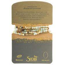 Bracelet/Necklace - Stone Wrap