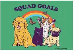 Magnet - Squad Goals - Cats/Dogs