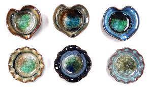 Dish/Candle Holder - Little Dish - Round