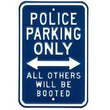 Magnet - Police Parking