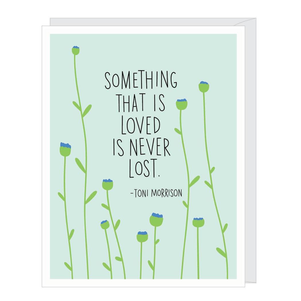 Card - Sympathy - Toni Morrison Quote