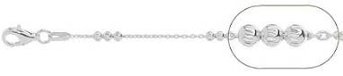 Anklet - Vero Beach Sterling Silver Adjustable