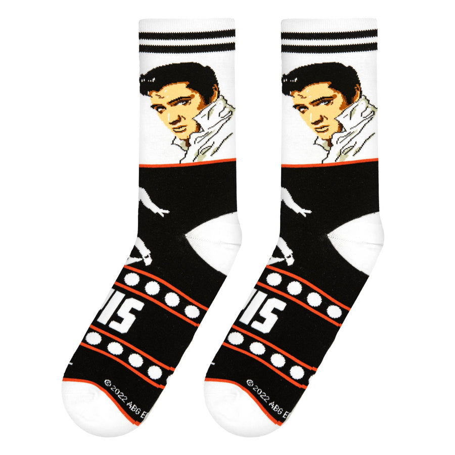 Cool Socks - Elvis Glam - Mens Crew Folded