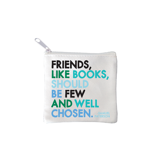 Mini Pouch - Friends Like Books (Samuel Paterson)