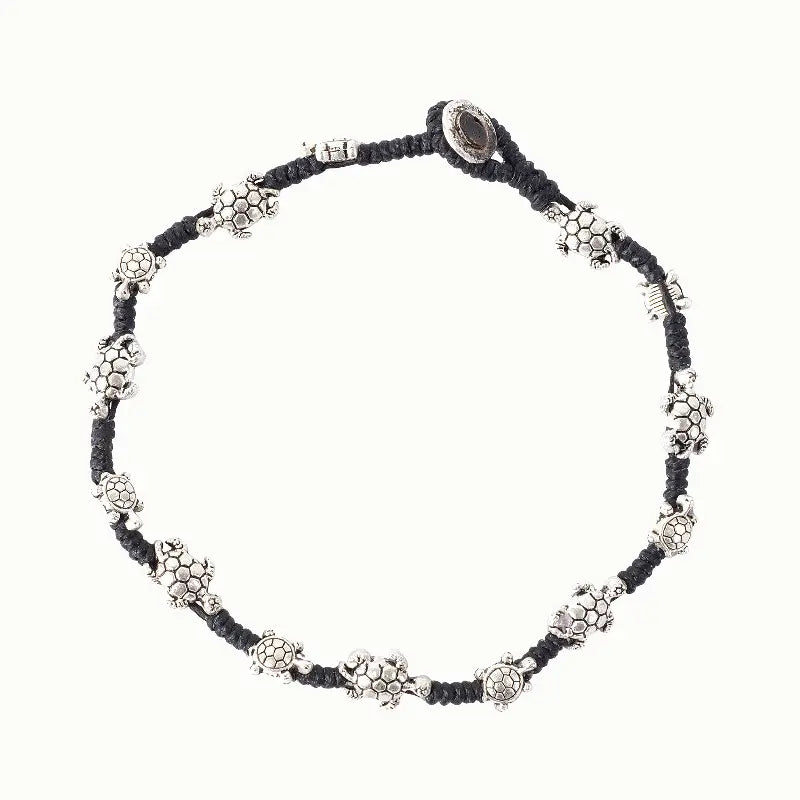 Anklet - 2 Strand Turtle