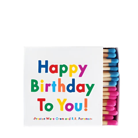 Matches - Happy Birthday To