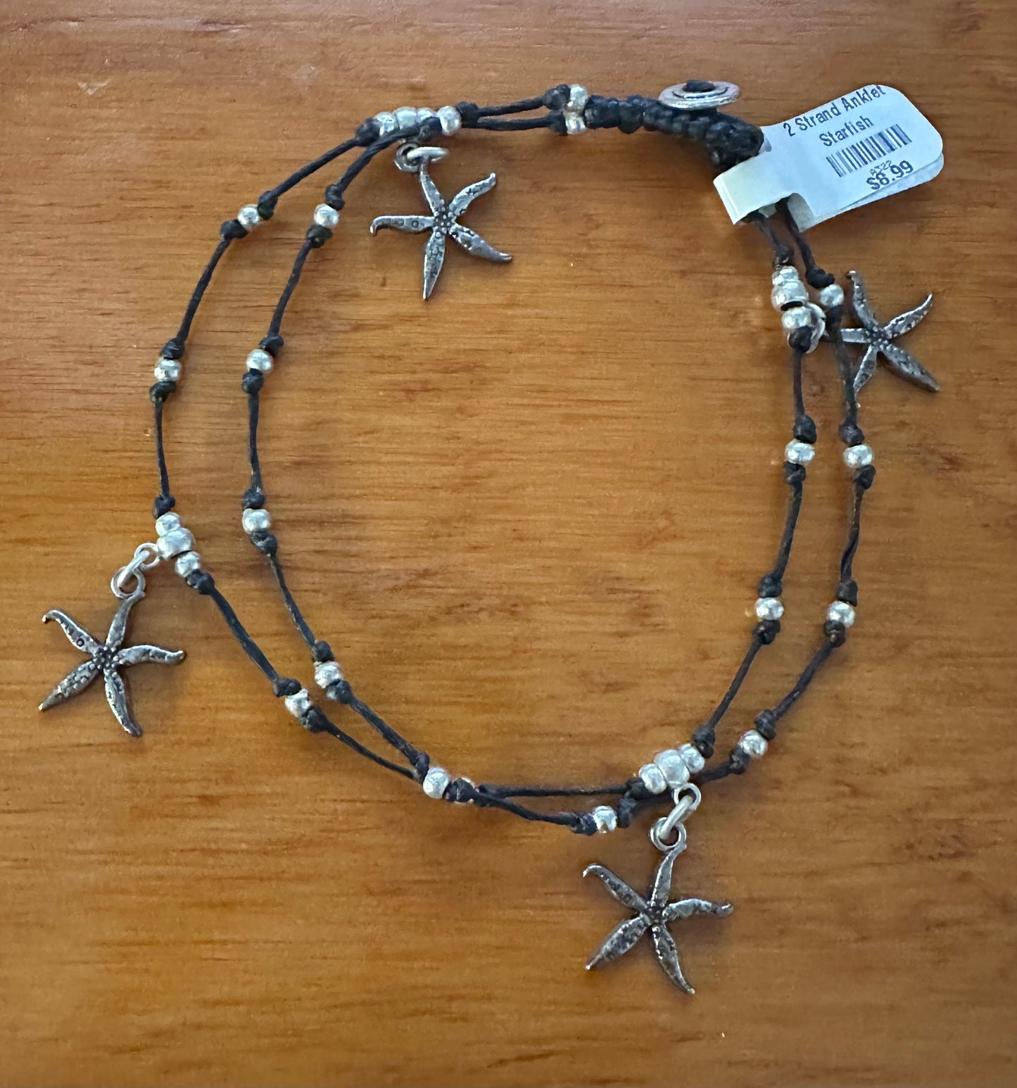 Anklet - 2 Strand Starfish