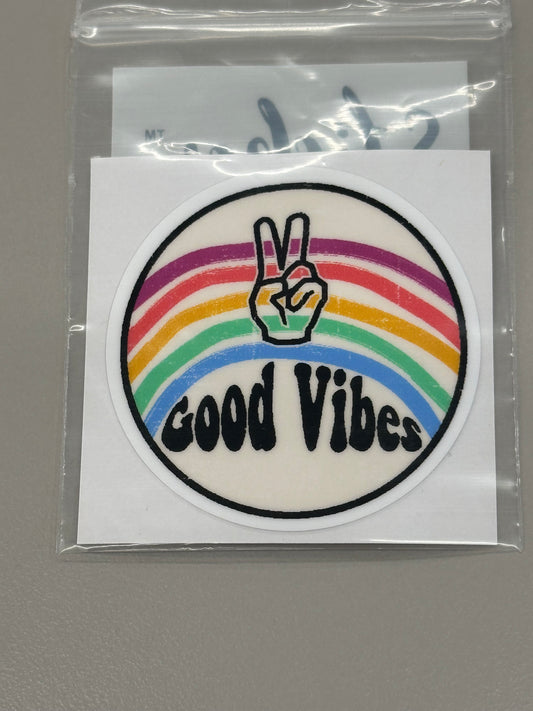 Sticker Sm - Good Vibes