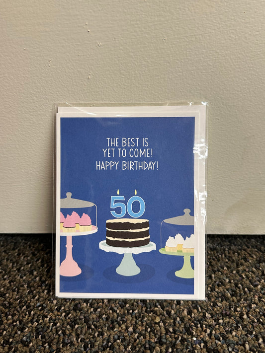 Card - Birthday - 50th Birthday