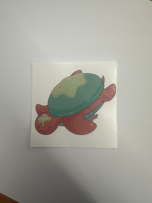 Sticker - Macaron Turtle