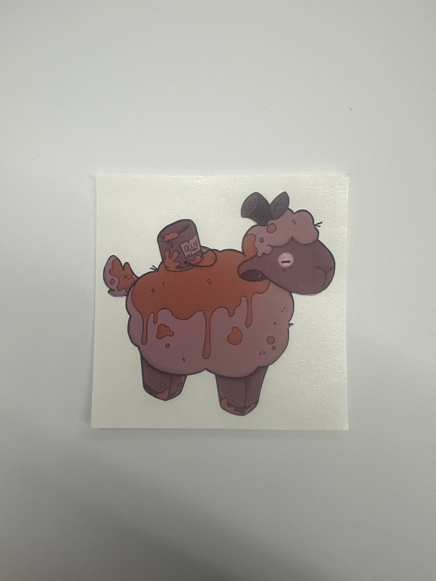 Sticker - Paint Pumpkin Sheep