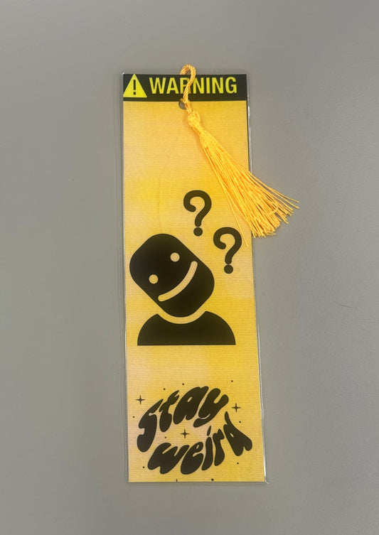 *Digital Puppet - Bookmarks - Weird Floor Sign