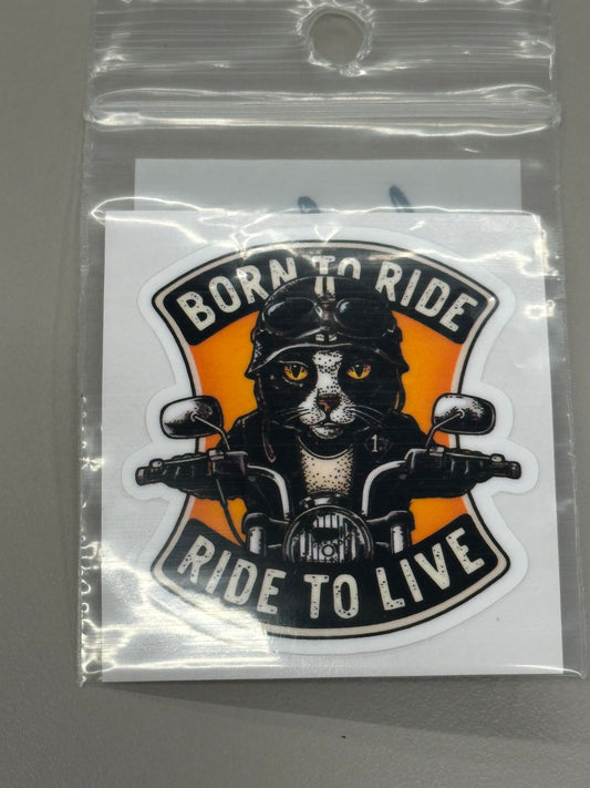 Sticker Sm - Born to Ride