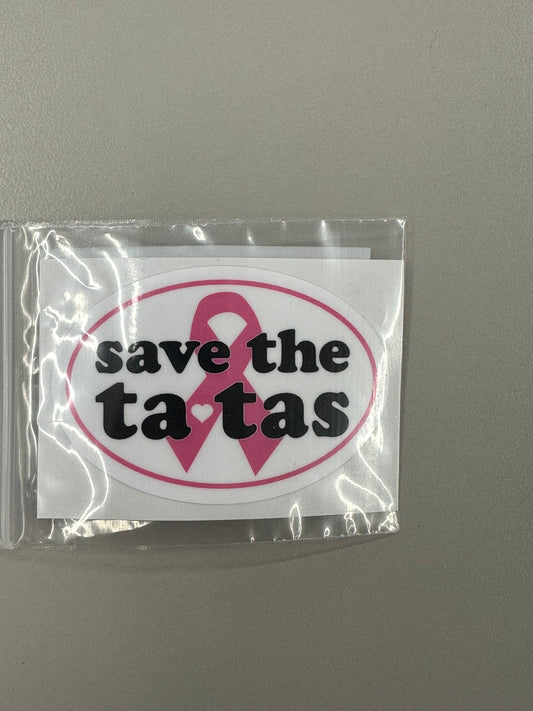 Sticker Sm - Save the Tatas