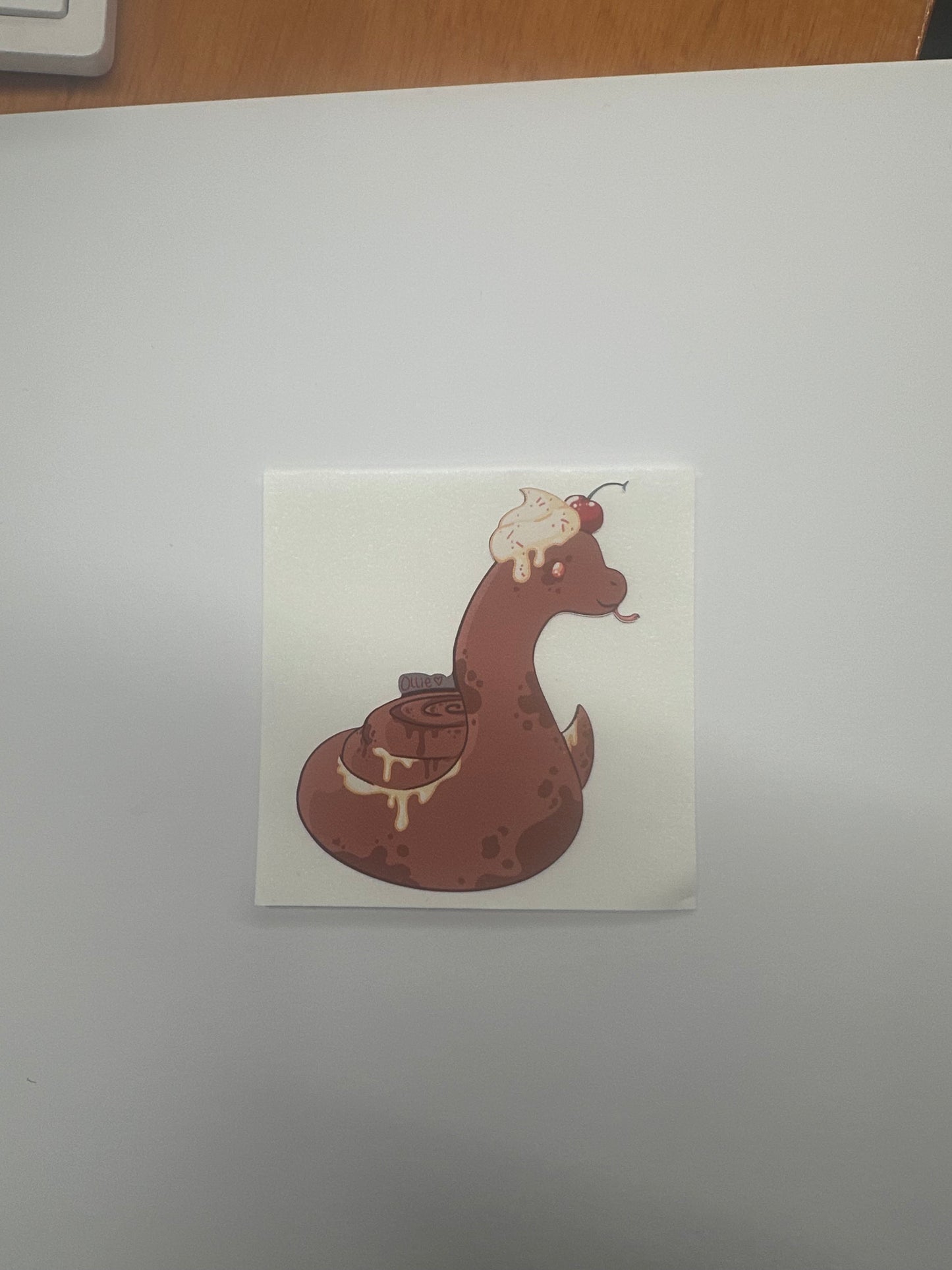 Sticker - Cinnamon Roll Snake