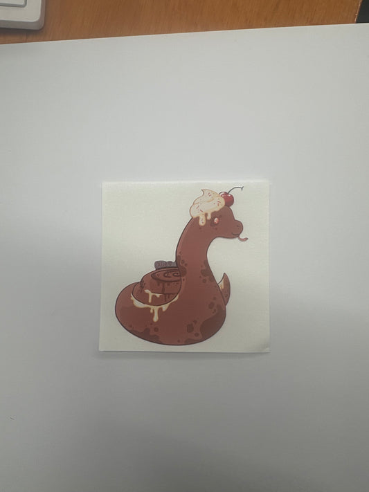 Sticker - Cinnamon Roll Snake