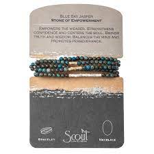 Bracelet/Necklace - Stone Wrap