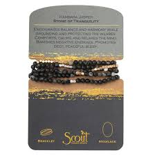 Bracelet/Necklace - Stone Wrap