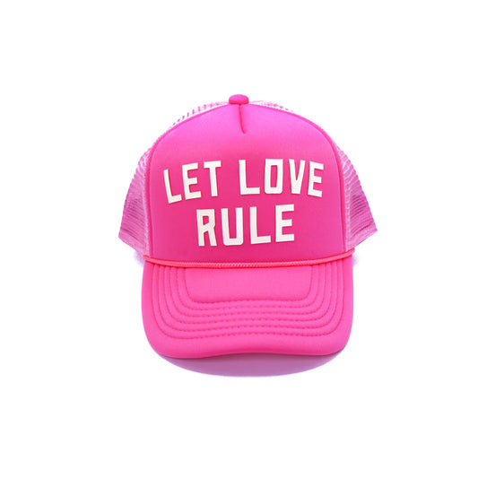 Trucker Hat - Let Love Rule