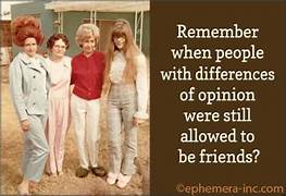 Magnet - Remember when people with differences of opinion were still allowed to be friends?