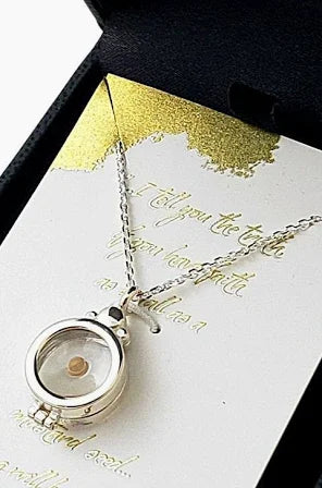 Necklace - Locket - Mustard Seed