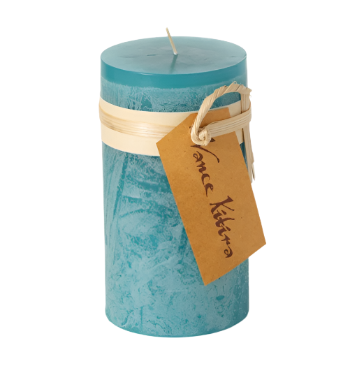 Candle - Pillar 2x4 - Sea Glass
