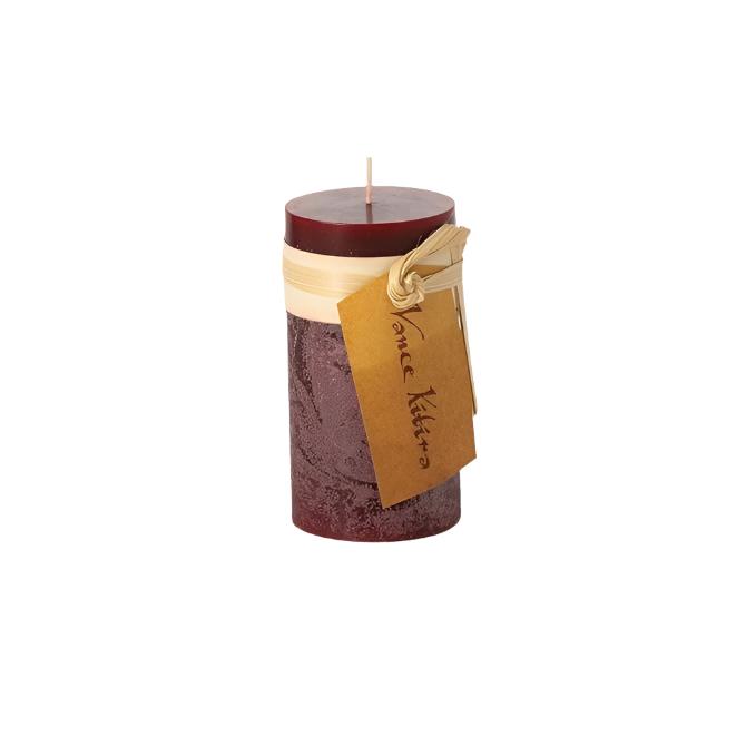 Candle - Pillar 2x4 - Wine