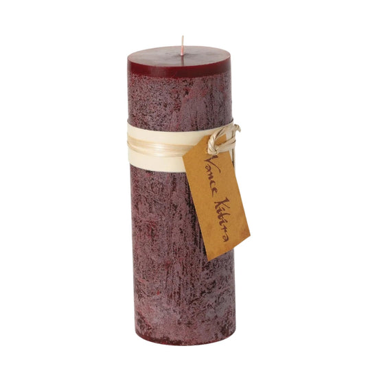 Candle - Pillar 3x9 - Wine