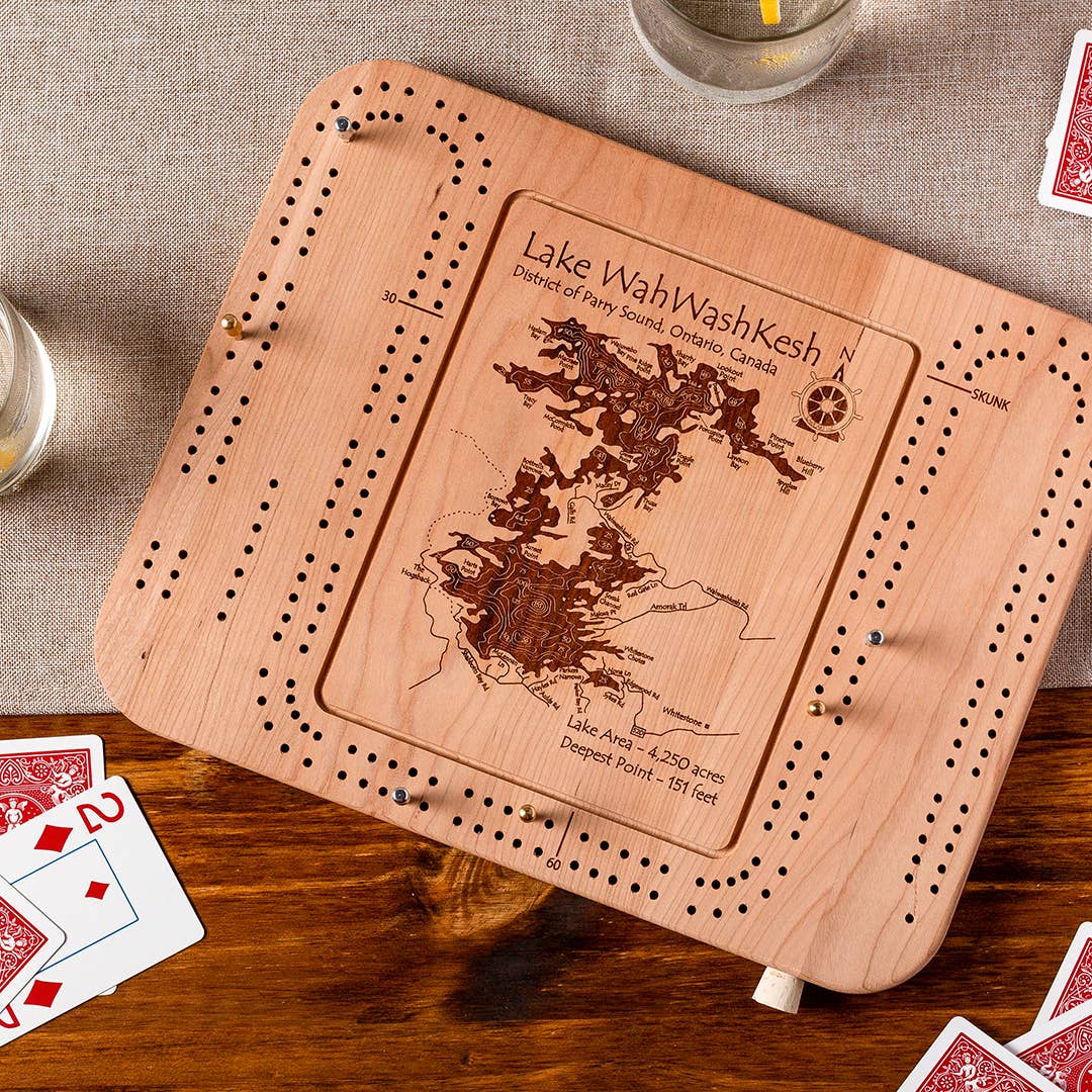 Cribbage Board - Clearwater Lake