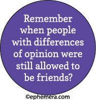 Pin - Remember when people with differences
